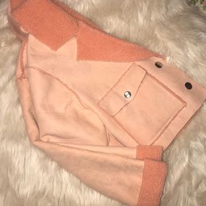 Cropped Shearling
